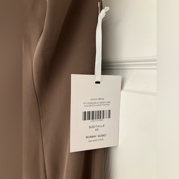 RONNY KOBO LENOX DRESS IN TOFFEE - Picture 5 of 5